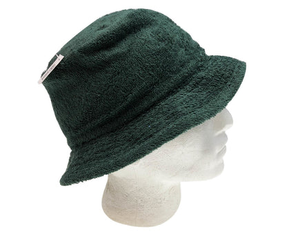 Stingy Brim Terry Towelling Bucket Hat Daggy Fishing Camping Lad Cap 100% COTTON - Charcoal - S/M