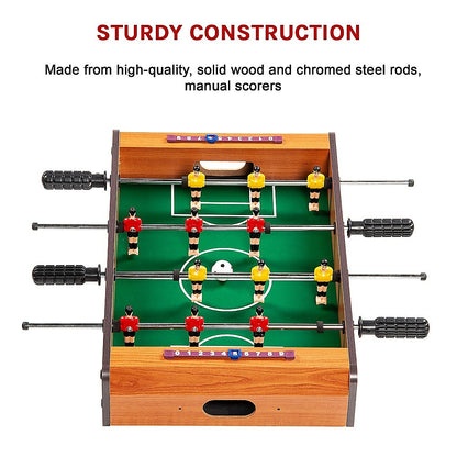 Foosball Games Soccer Table Kids Portable Toy Gift