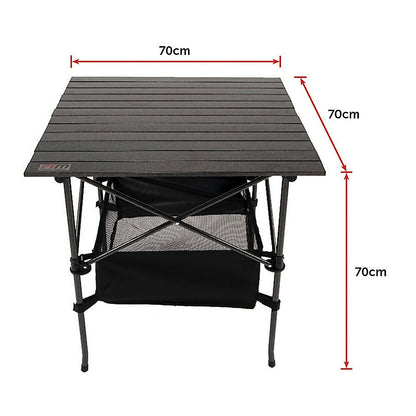 Folding Collapsible Camping Table Caravan RV Heavy Duty Steel & Aluminium