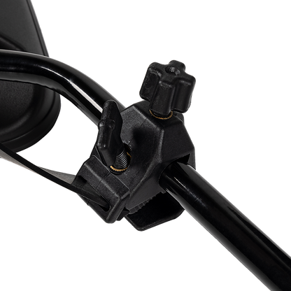 2x Towing Mirrors Pair Clip on Multi Fit Clamp On Towing Caravan 4X4 Trailer