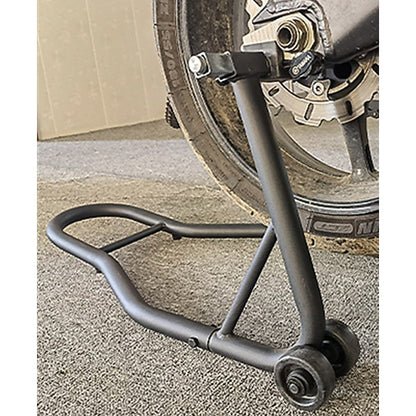 Rear Motorcycle Stand Heavy-Duty Motorbike Lift Paddock Carrier Bike Fork