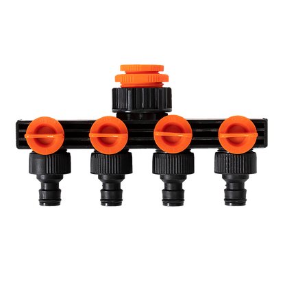 4 Way Hose Connector Tap Irrigation Garden Kit