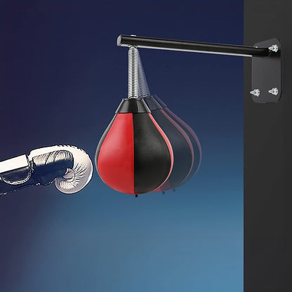 Speed Bag Boxing Punching Bag Wall Mount Reflex Training