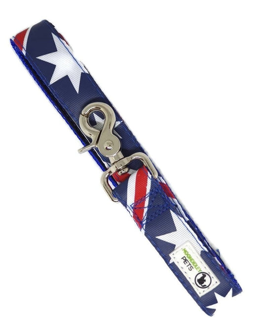 Australia Flag - Aussie Dog Leash - Moondidley Pets 1.8m