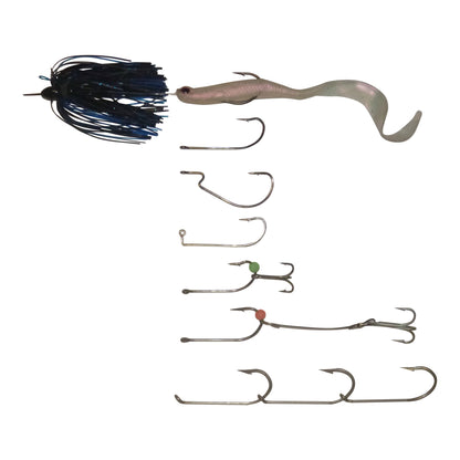 Vike 11/4 oz Skirted Microjig in Candy Craw