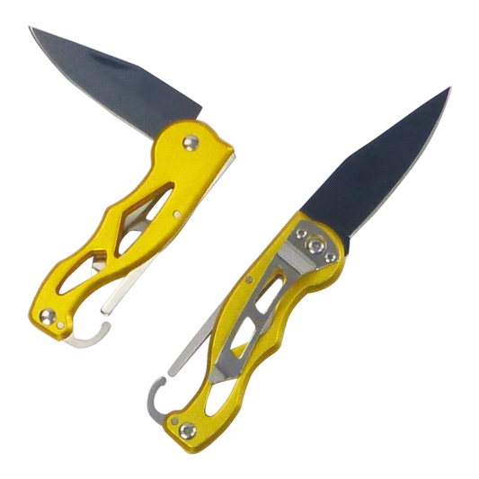 Rig Ezy Light Rigging Knife, Folding, Gold