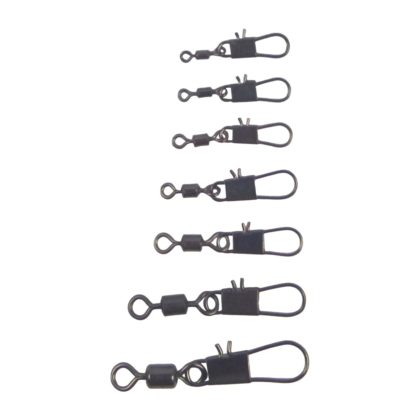 Swimerz Rolling Swivel w Interlock Snap, Size 6, 40 pack