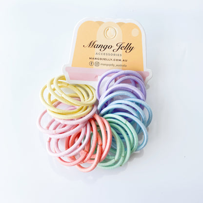 MANGO JELLY Kids Hair Ties (3cm) - Classic Candy - One Pack