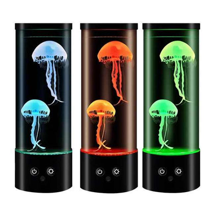 LED Jellyfish Lamp - Creative Night Light for Bedroom and Children's Room