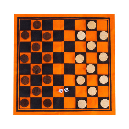 Checkers In a Can - Travel Board Game