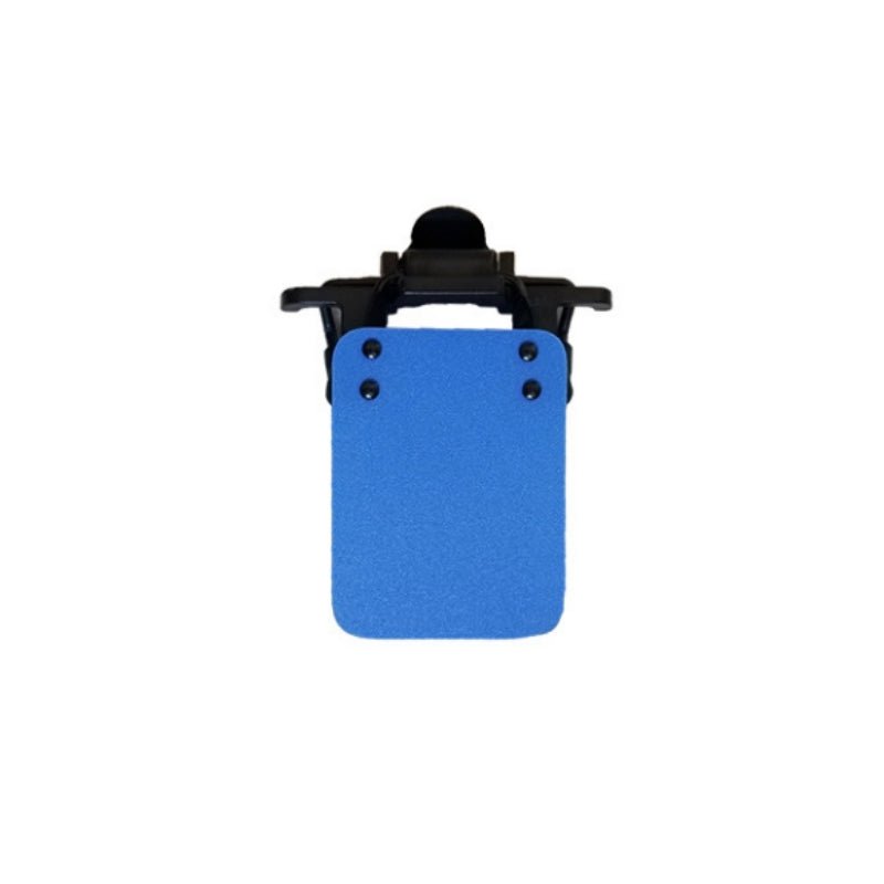 ISSF Flip-Up Eyeshield Sport Shooting Eye Shield Aim Blocker Targeting Sight Cover Blinding - Yellow-Vertical 3x4cm