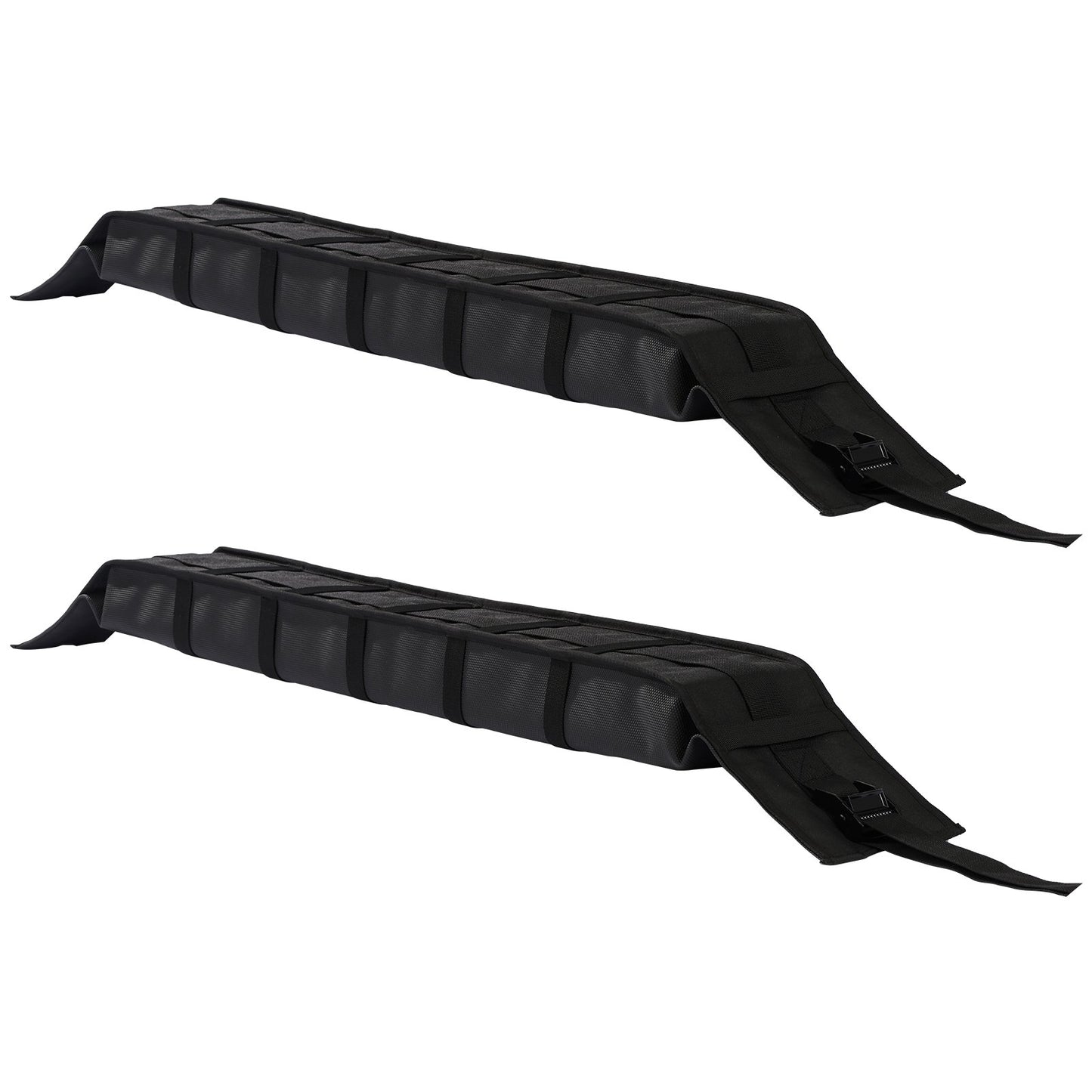 VEVOR Soft Roof Rack Pads 33in 176lbs Load Capacity for Kayak Canoe Surfboard Luggage