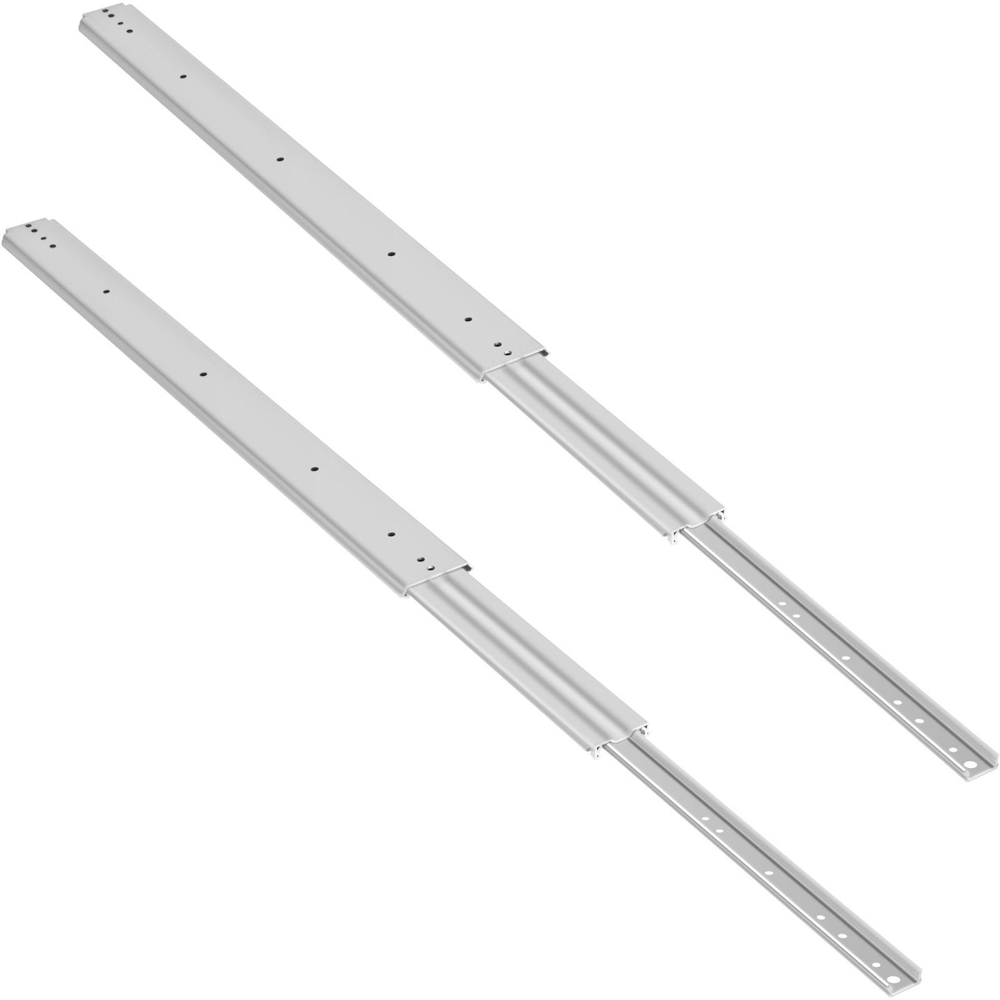 Drawer Slide Soft Close Drawer 1Pair 48" Ball Bearing Full Extension 500lb