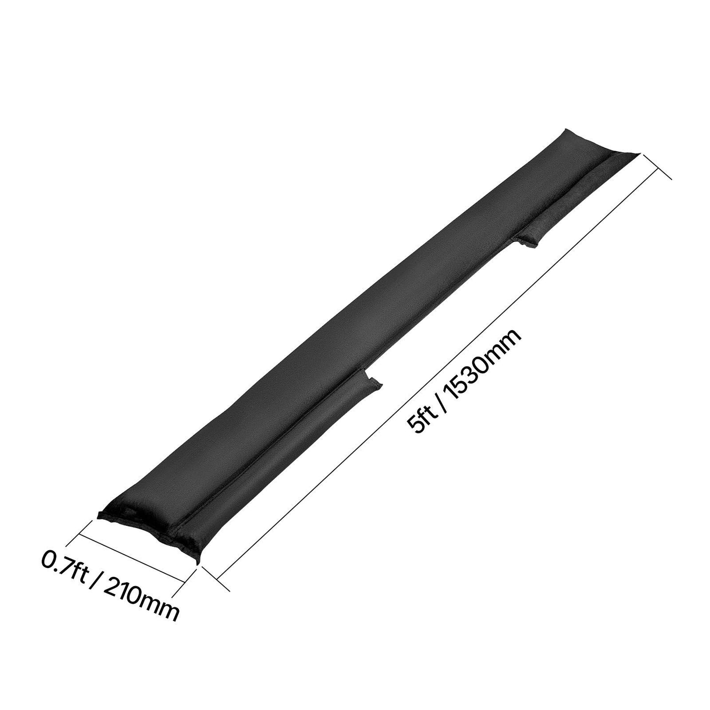 Flood Barrier, 4 Pack, 1530 x 210 mm Flood Bags Activated by Water, Reusable Water Absorbent Barrier, Sandless Sandbags Blockage, Flooding Prevention Bags for Home, Doorway, Basement, Garage