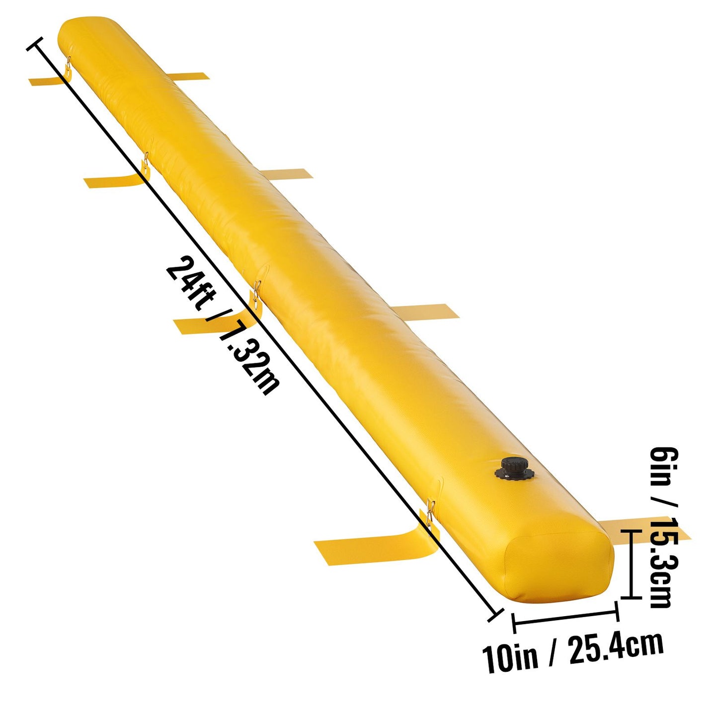 Flood Barrier Hydro Barrier 24' Length x 6