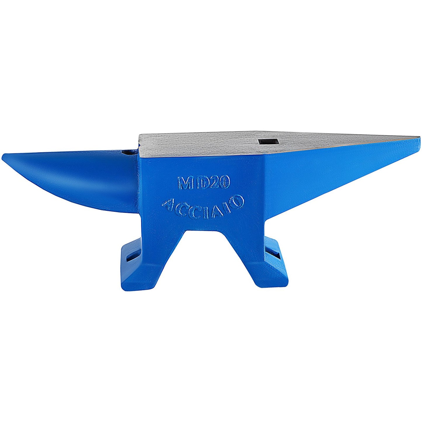 Single Horn Anvil 44Lbs Steel Anvil Blacksmith for Sale Forge Tools and Equipment Anvil Rugged Round and Square Hole Horn Anvil Blacksmith Jewelers Metalsmith Blacksmith Tool
