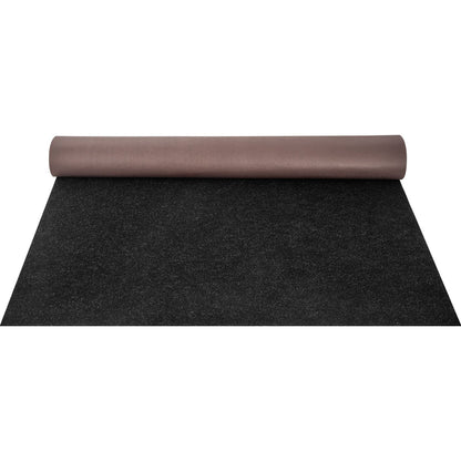 VEVOR Bass Boat Carpet Cutpile Marine Carpet 6 x 13 ft Charcoal Black In/Outdoor