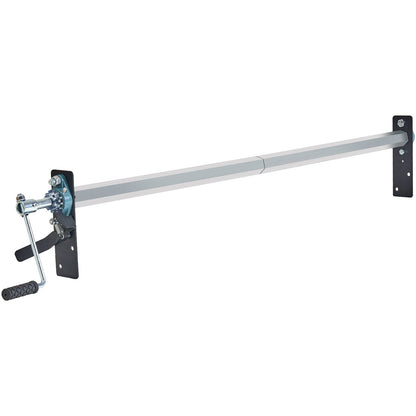 VEVOR Hand Crank Tarp Roller Kit, 1.6-2.6 m Wide, Aluminum Alloy, Manual Cab Level Dump Truck Tarp Roller with 17.8 cm Sponge-Wrapped Handle, Perfect for Dump Trucks, Trailers, Trash Haulers (No Tarp)