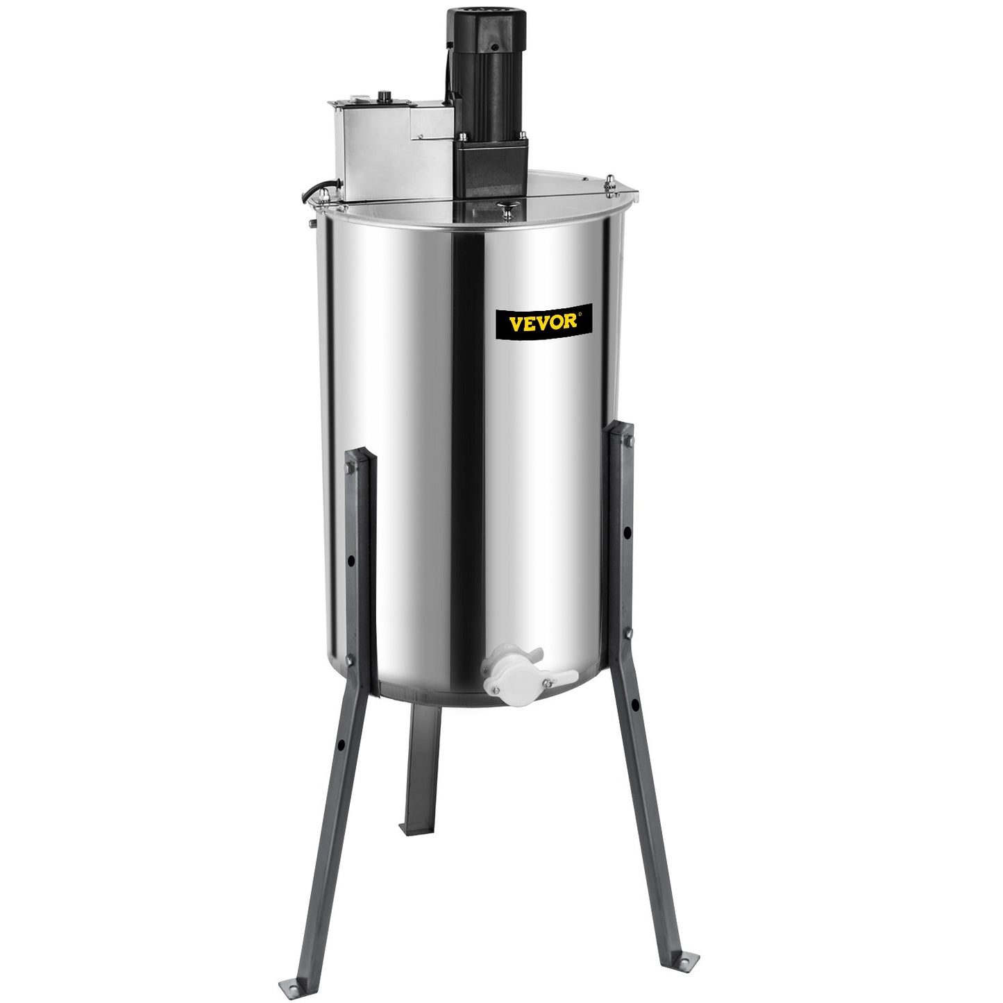 Vevor Brand New Large Two 2  Frame Stainless Steel  Electric Honey Extractor