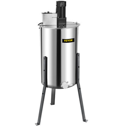 Vevor Brand New Large Two 2  Frame Stainless Steel  Electric Honey Extractor