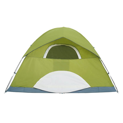 VEVOR Camping Tent, 7 x 7 x 4 ft Fit for 6 Person, Waterproof Lightweight Backpacking Tent, Easy Setup, with Door and Window, for Outdoor Family Camping, Hiking, Hunting, Mountaineering Travel