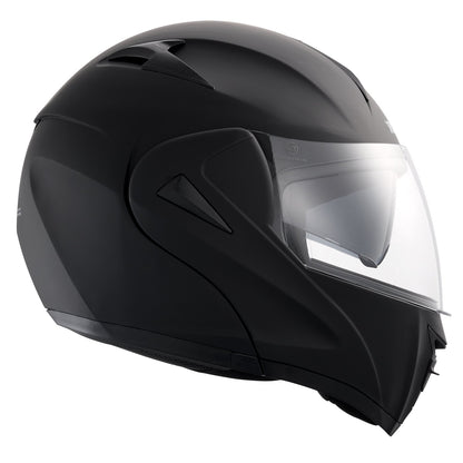 VEVOR Unmasked Motorcycle Helmet Motocross Helmet with Bluetooth Communication