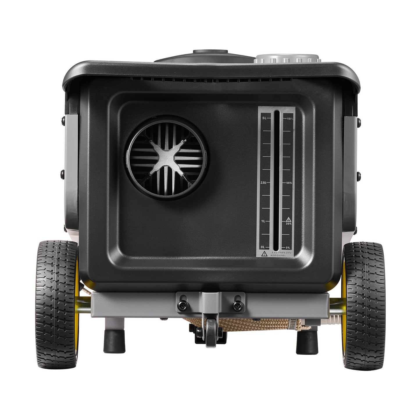 VEVOR Diesel Heater, 8KW, DC 12V/24V, All in One Portable Diesel Air Heater with Bluetooth APP Control, Remote Control and LCD Screen, Trolley Design, 5 L Fuel Tank for Trucks, Vans, RVs, Campers