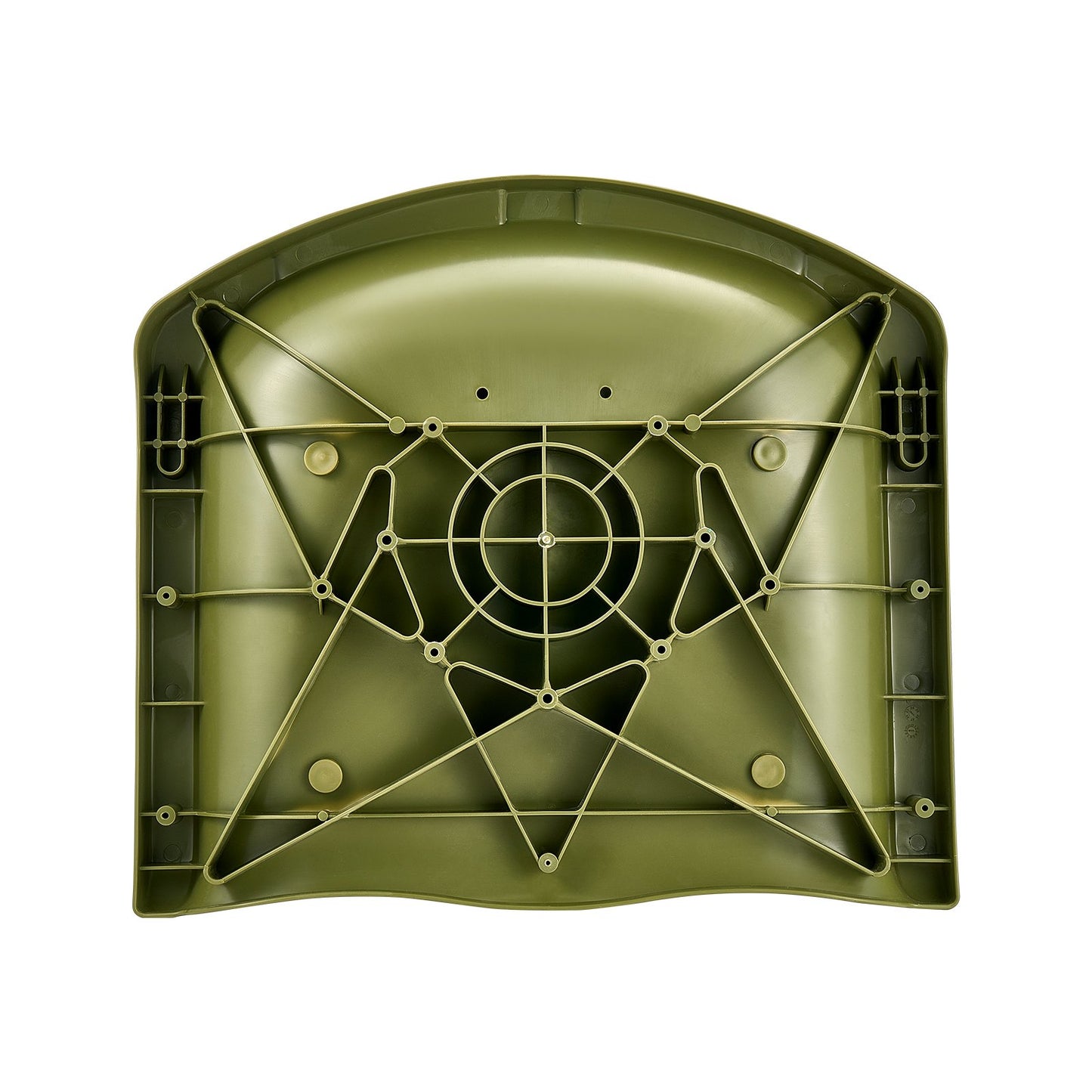 VEVOR Boat Seat, Low Backrest, Folding Fishing Boat Seat with Thickened Sponge Cushion & PU Polyester Fabric, Strong PP Frame, Flip Up Boat Seat for Fishing Boats, Yachts, Ships, Camouflage Color