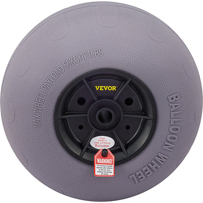 VEVOR Balloon Beach Wheels Replacement Beach Tires 13" TPU 121 LBS Load Capacity