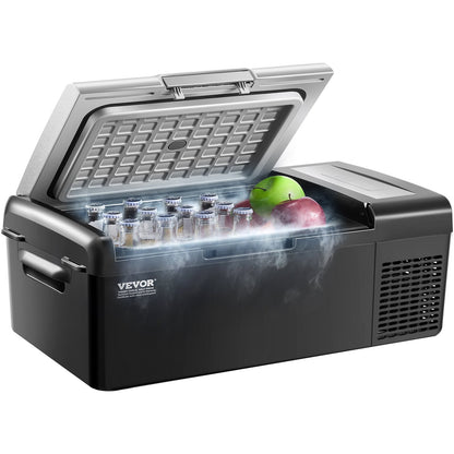 VEVOR Portable Car Refrigerator Freezer Compressor 15L Single Zone for Car Home