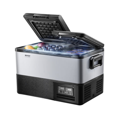 VEVOR Portable Car Refrigerator Freezer Compressor 35L Dual Zone for Car Home