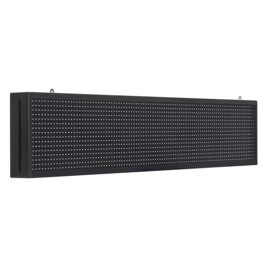 VEVOR Programmable LED Sign, P10 Full Color Flexible Digital Scrolling Panel, DIY Custom Text Pattern GIF Display Board, Bluetooth APP Control Message Shop Sign for Store Business Advertising, 40x8 in