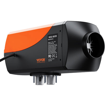 VEVOR Bluetooth App Control Diesel Air Heater, 12V 5KW Diesel Heater with Automatic Altitude Adjustment, Remote Control and LCD, Diesel Parking Heater for RV Trailer Camper Van Boat And Indoors