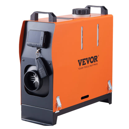 VEVOR 5 KW Diesel Air Heater, Bluetooth App Control All-on-one Diesel Heater with Automatic Altitude Adjustment, Remote Control and LCD, Portable Parking Heater for Home RV Trailer Camper Van Boat