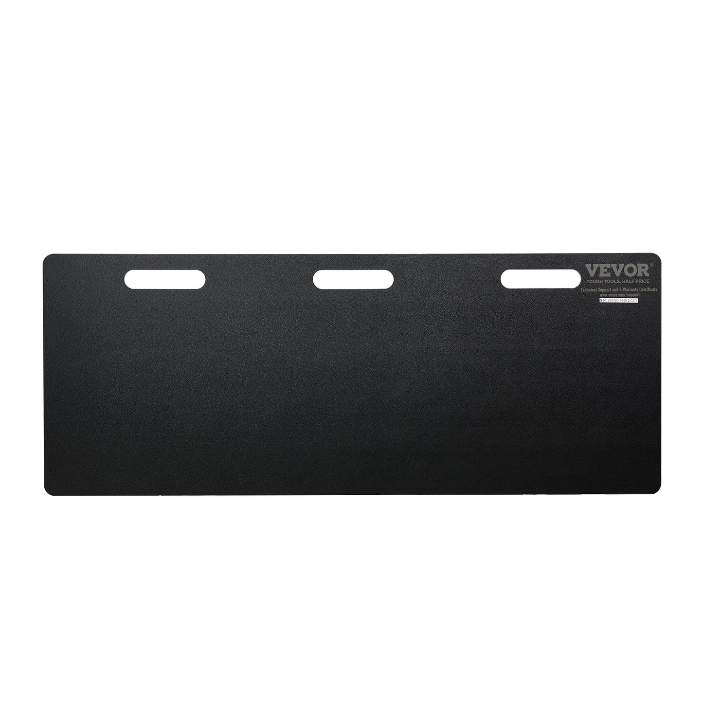 VEVOR Soccer Rebounder Board, 115x45 cm Portable Soccer Wall with 2 Angles Rebound, Foldable HDPE Kickback Rebound Board, Soccer Training Equipment for Kids and Adults, Passing & Shooting Practice