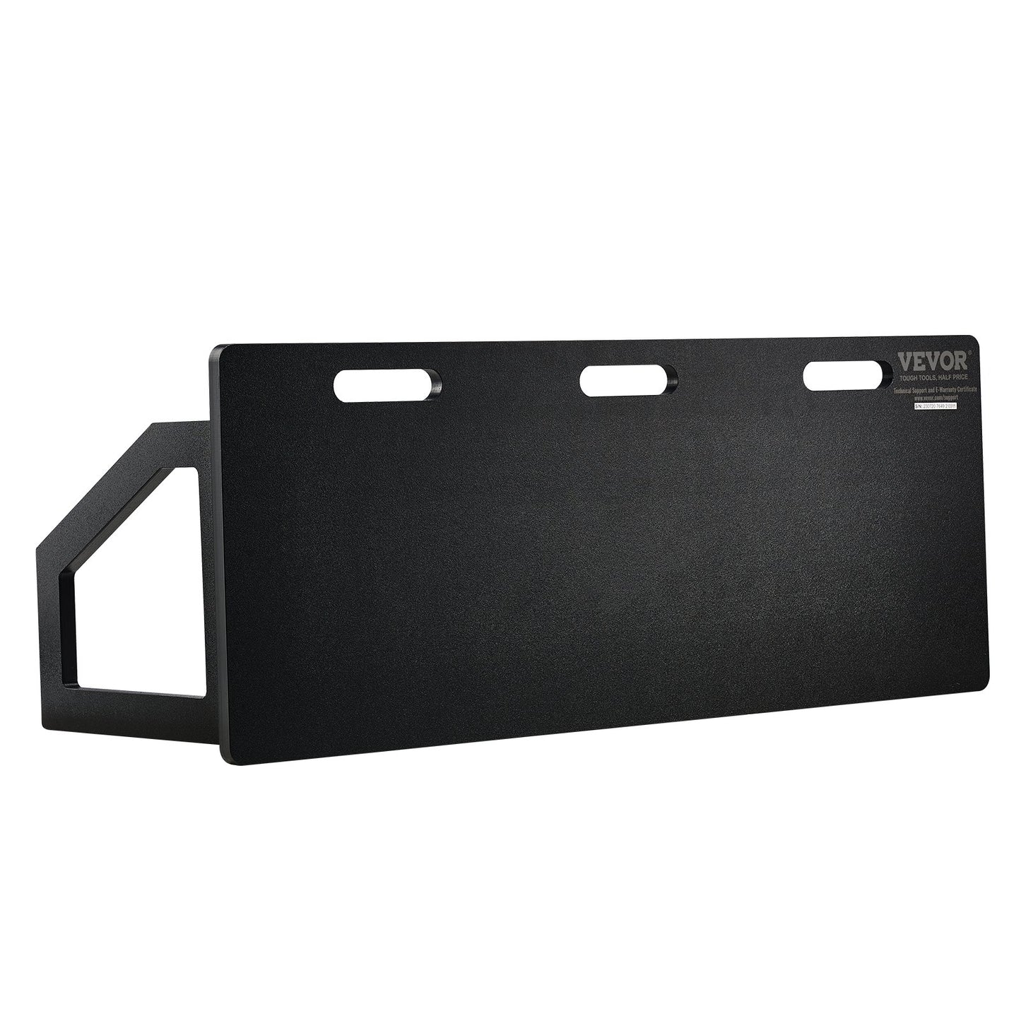 VEVOR Soccer Rebounder Board, 115x45 cm Portable Soccer Wall with 2 Angles Rebound, Foldable HDPE Kickback Rebound Board, Soccer Training Equipment for Kids and Adults, Passing & Shooting Practice