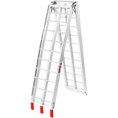 VEVOR Aluminum Ramp 750 LBS Foldable Loading Ramps for Pickup Trucks Bed 1 Piece