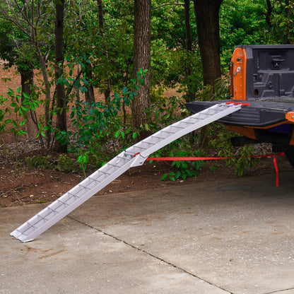 VEVOR Aluminum Ramp 750 LBS Foldable Loading Ramps for Pickup Trucks Bed 1 Piece