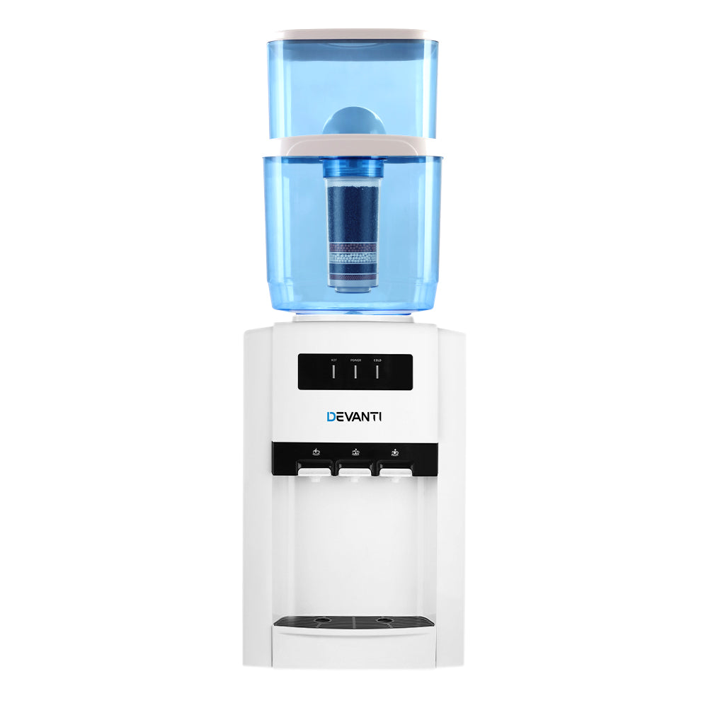 Devanti Water Cooler Dispenser Bench Top 22L
