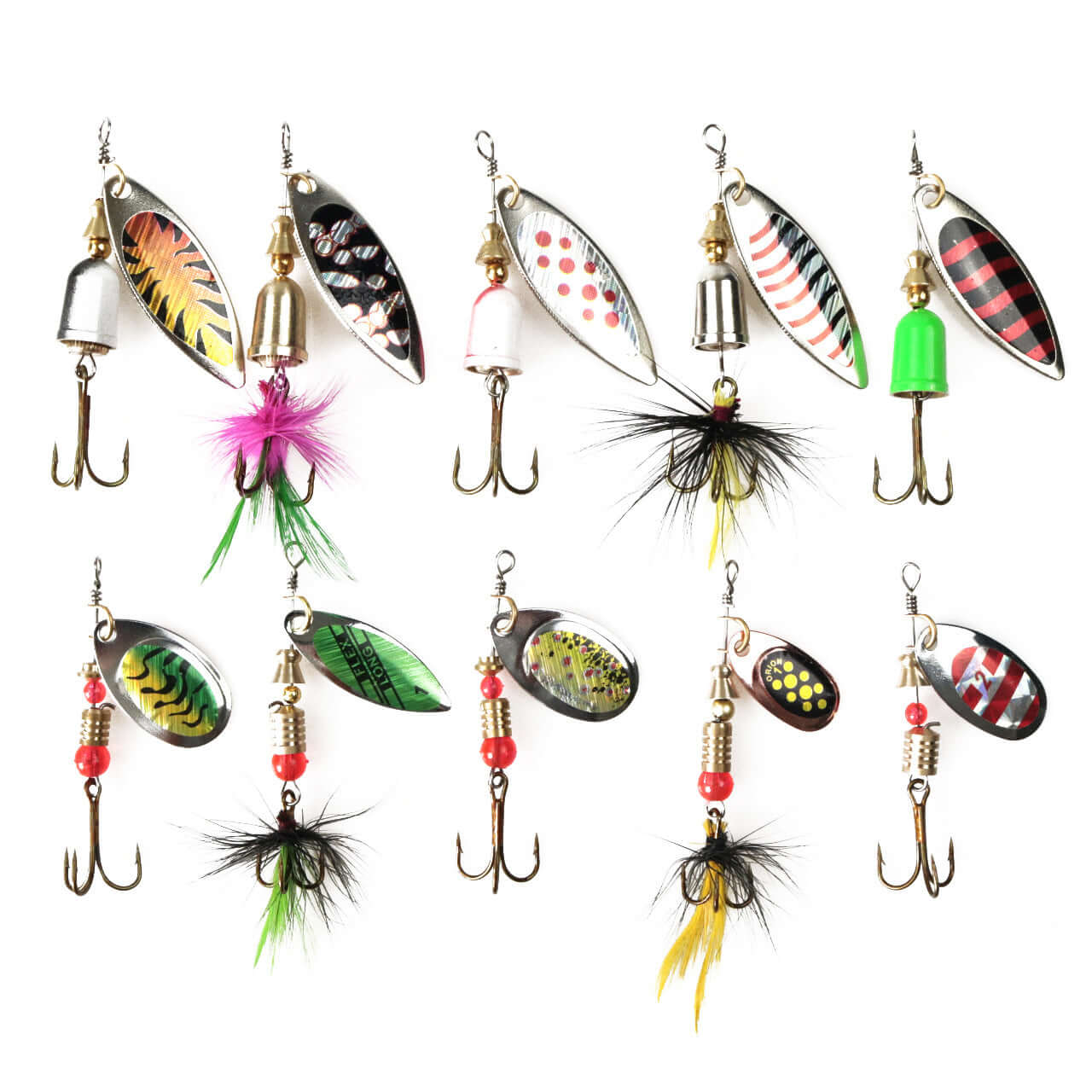 10 Luya Bait Set Rotating Sequins Celta-type fishing lures – Wato’s ...