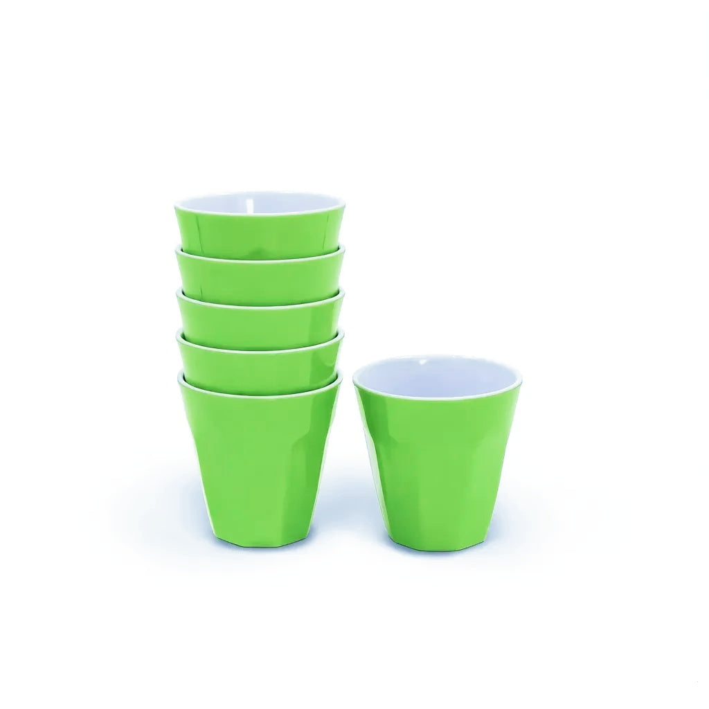 300ML Melamine Cups, Set of 6 Kids Children Dishwasher Safe