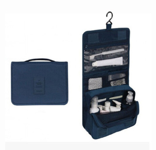 Travel Cosmetic Storage MakeUp Bag Folding Hanging Toiletry Wash Organizer Pouch