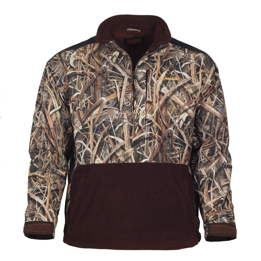Gamehide Marsh Lord Waterfowl Hunting Pullover (Mossy Oak Shadow Grass Blades 3X-Large)