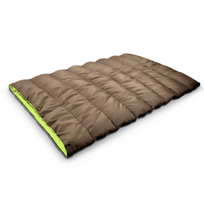 Double Outdoor Camping Sleeping Bag Hiking Thermal Winter 220x145cm