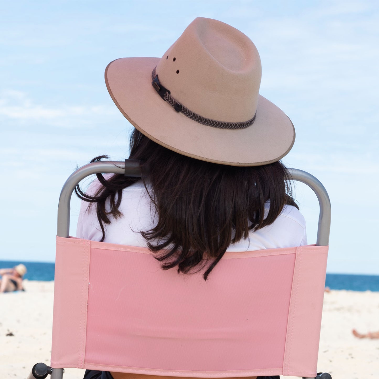 Havana Outdoors Beach Chair 2 Pack Folding Portable Summer Camping Outdoors - Dusty Rose