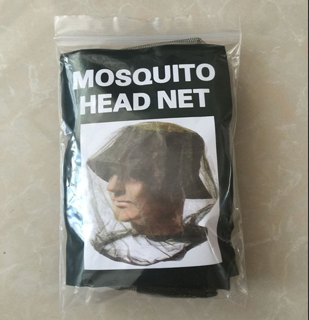 5Pcs Outdoor Head Face Protector Hat Cap For Bee Insect Mosquito Net Mesh Headgear