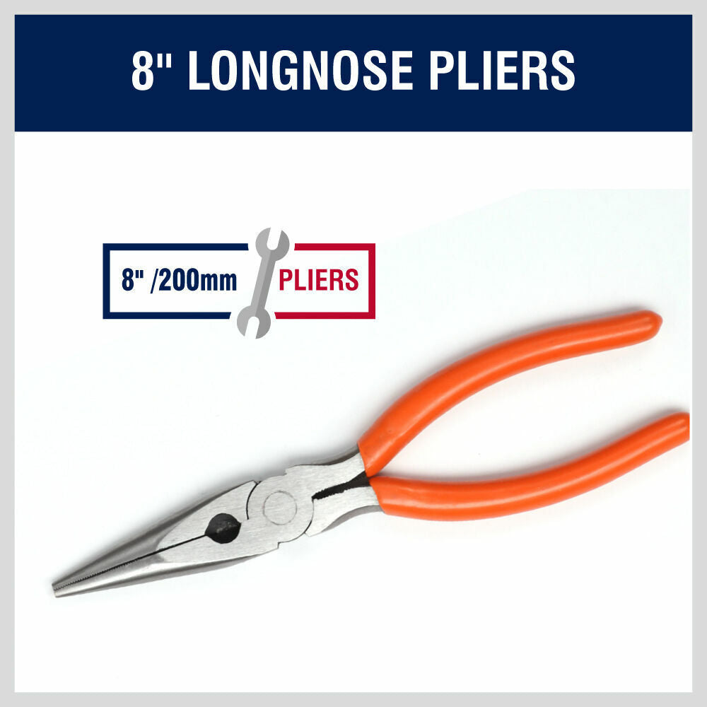 5Pc Pliers Set Diagonal Linesman Long Nose Groove Joint Slip Joint Pliers -tools